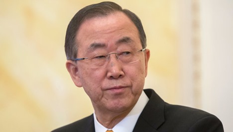 Вопрос о миротворцах в Украине будет решать Совбез ООН - Пан Ги Мун