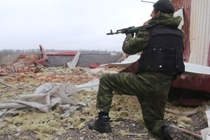 Боевики  “ЛНР” обстреляли опорный пункт бойцов АТО в Трехизбенке
