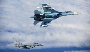 Над Балтикой перехватили четыре российских военных самолета