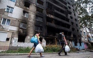 Киев "отвергает обвинения" в обстрелах Донецка