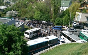 МВД: Задержаны 19 человек из-за потасовки на митинге КПУ в Киеве