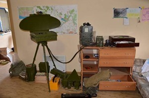 На Луганщине сотрудники МВД обнаружили целый арсенал боевиков 