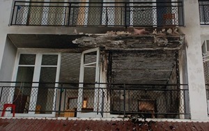 ГСЧС: Из-за пожара на базе отдыха в Коблево эвакуировано 150 человек