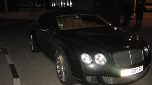 На Харьковщине пограничники задержали Bentley Continental экс-нардепа ПР Медяника