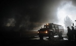 Масштабный пожар складов в Голосеевском районе Киева локализован