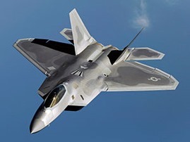 США перебросили в Европу четыре истребителя F-22