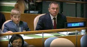 Лукашенко привез 11-летнего сына на Генассамблею ООН в состав делегации Беларуси 