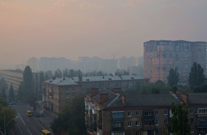 СЭС: Концентрация вредных веществ в воздухе Киева не превышена