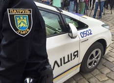 Во Львове ночью подожгли участковый пункт полиции