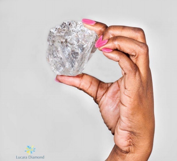 Второй по величине алмаз в истории найден в Африке