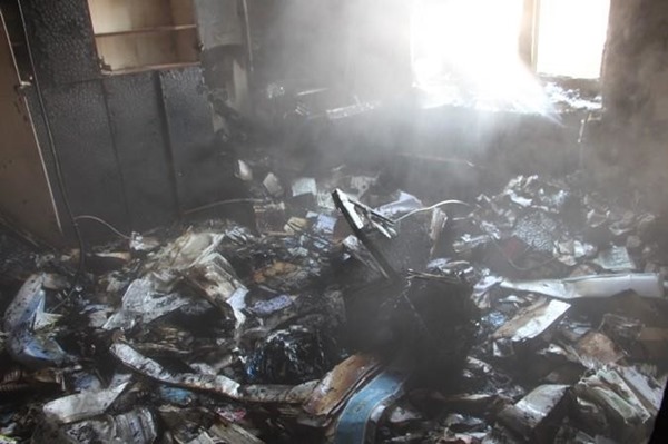 Пожар в Киеве произошел в здании детской больницы «Охматдет»