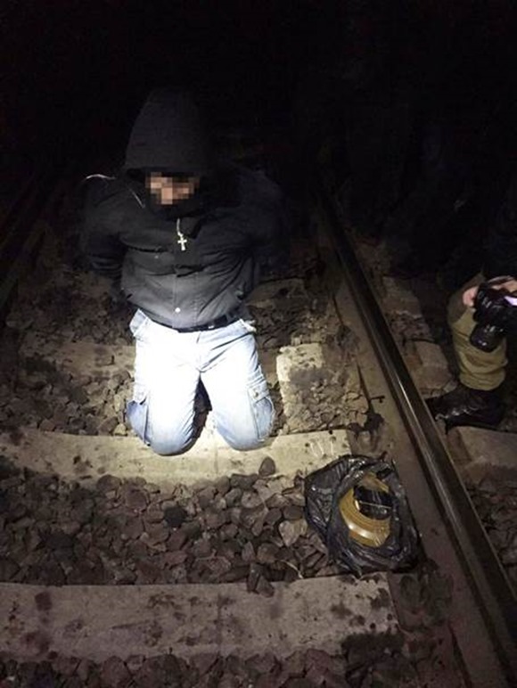 СБУ задержала экс-милиционера, который пытался взорвать поезд