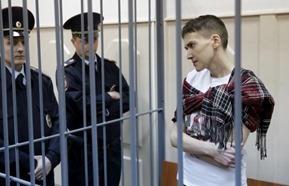 Надежда Савченко продолжила сухую голодовку