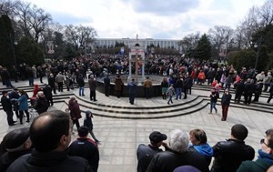 В Кишиневе прошел марш сторонников объединения с Румынией